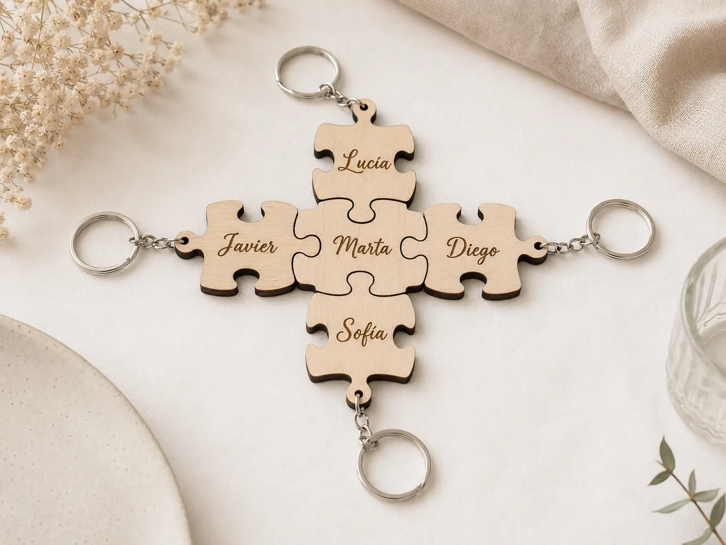 Llaveros Puzzle
