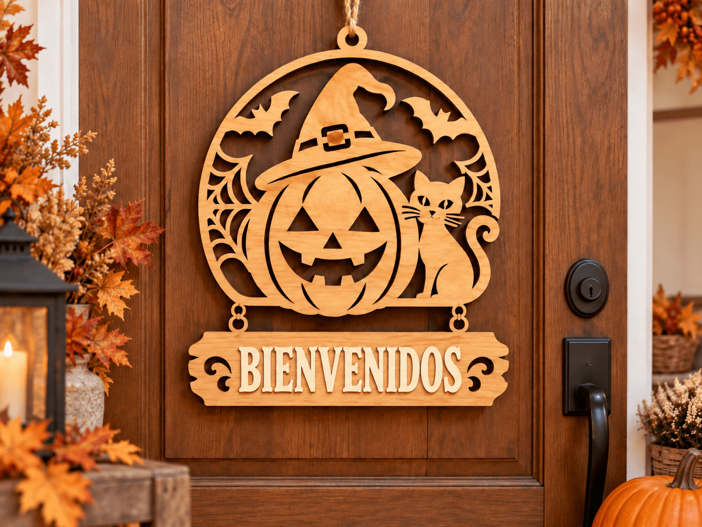 Carteles de puerta bien resueltos