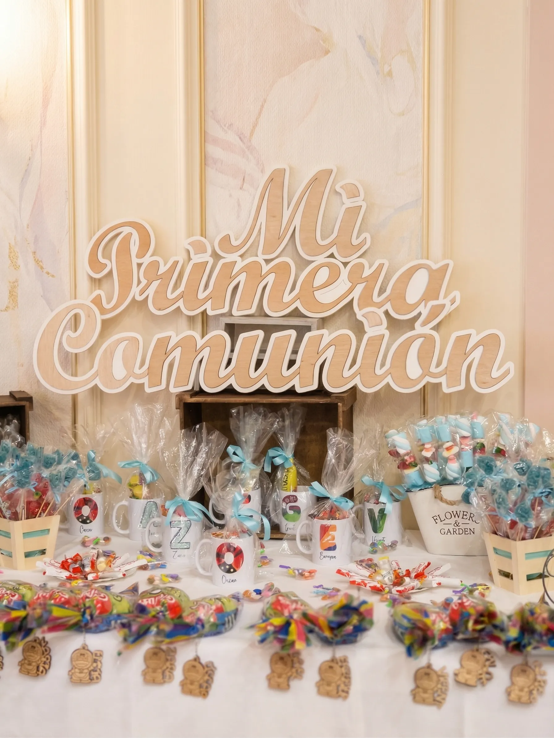 Mesa dulce de comunión