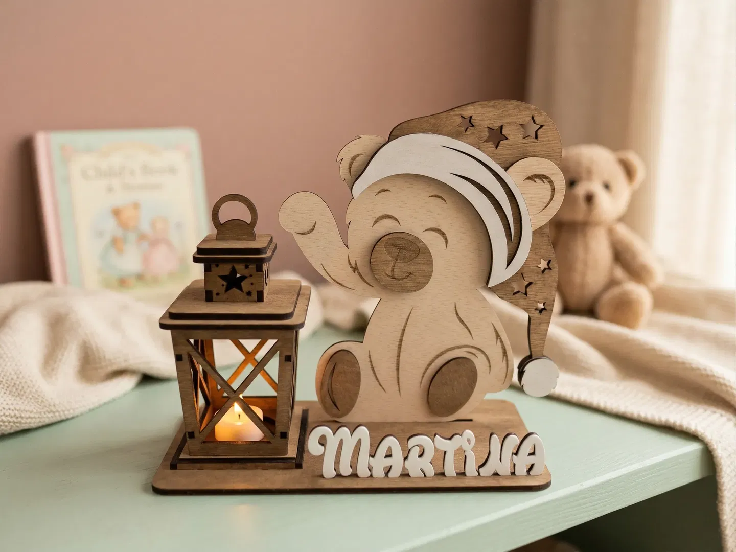 Lámpara infantil personalizada