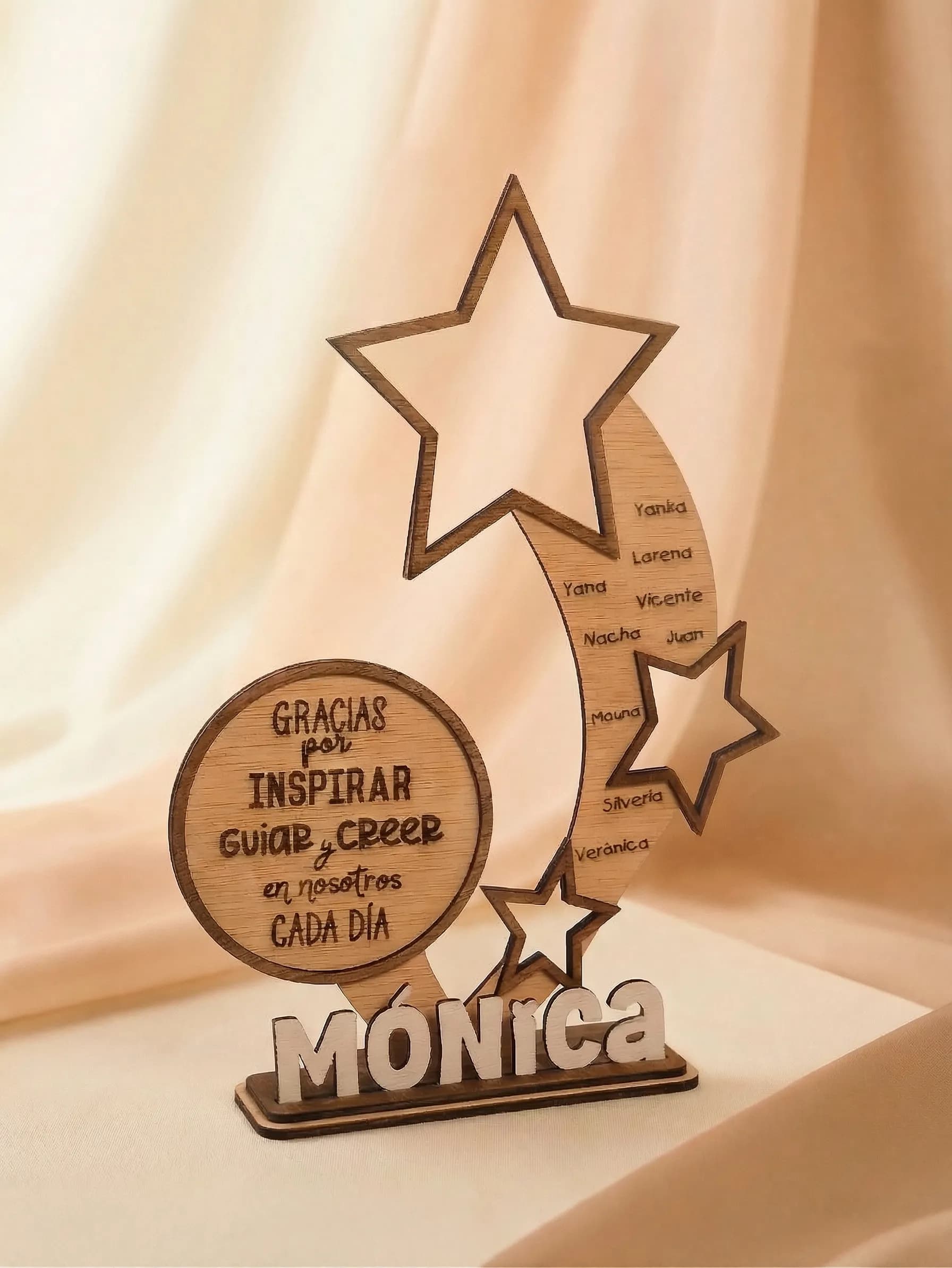 Trofeo agradecimiento de la clase
