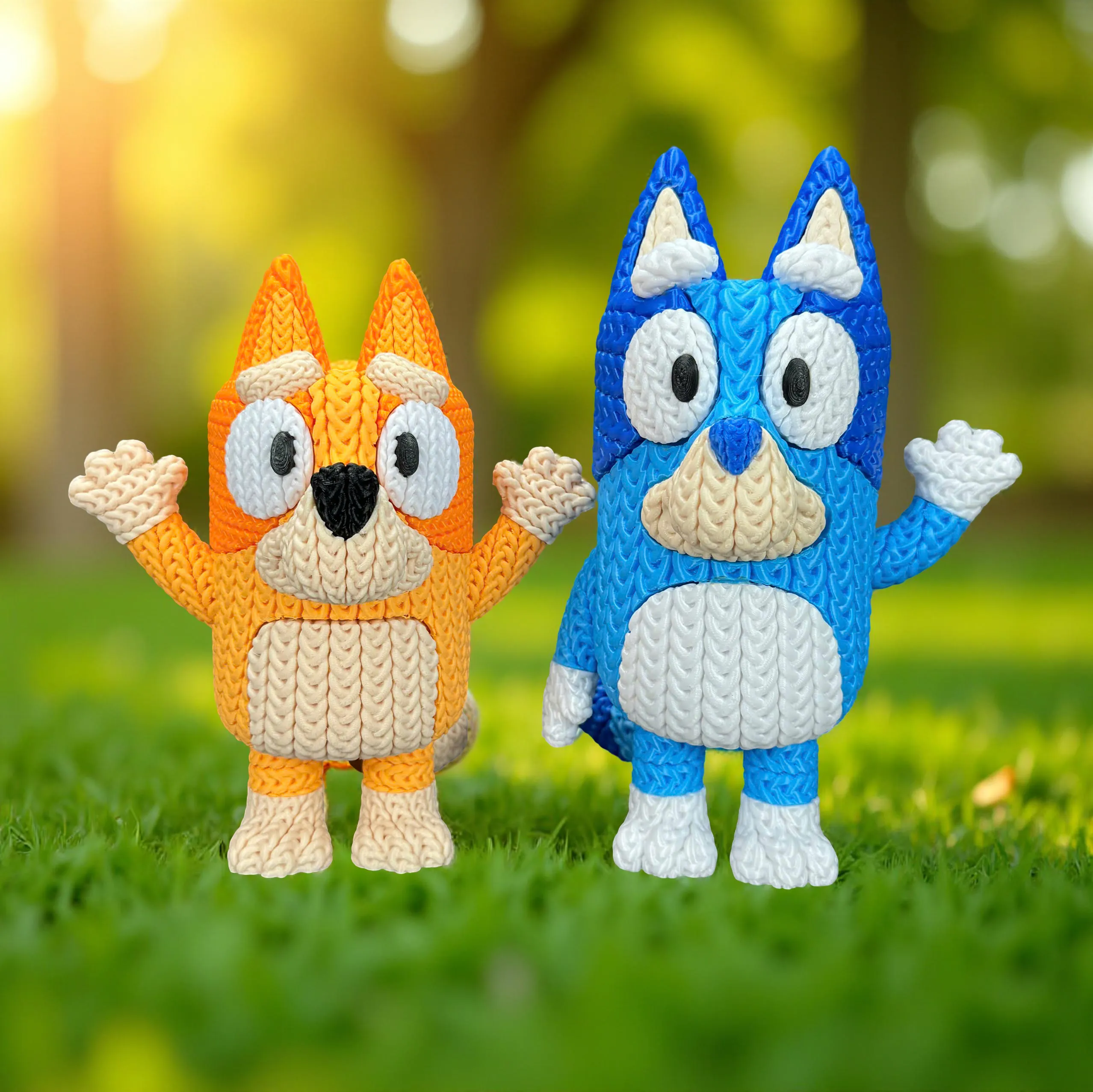 Imatge de Perro azul (Crochet)