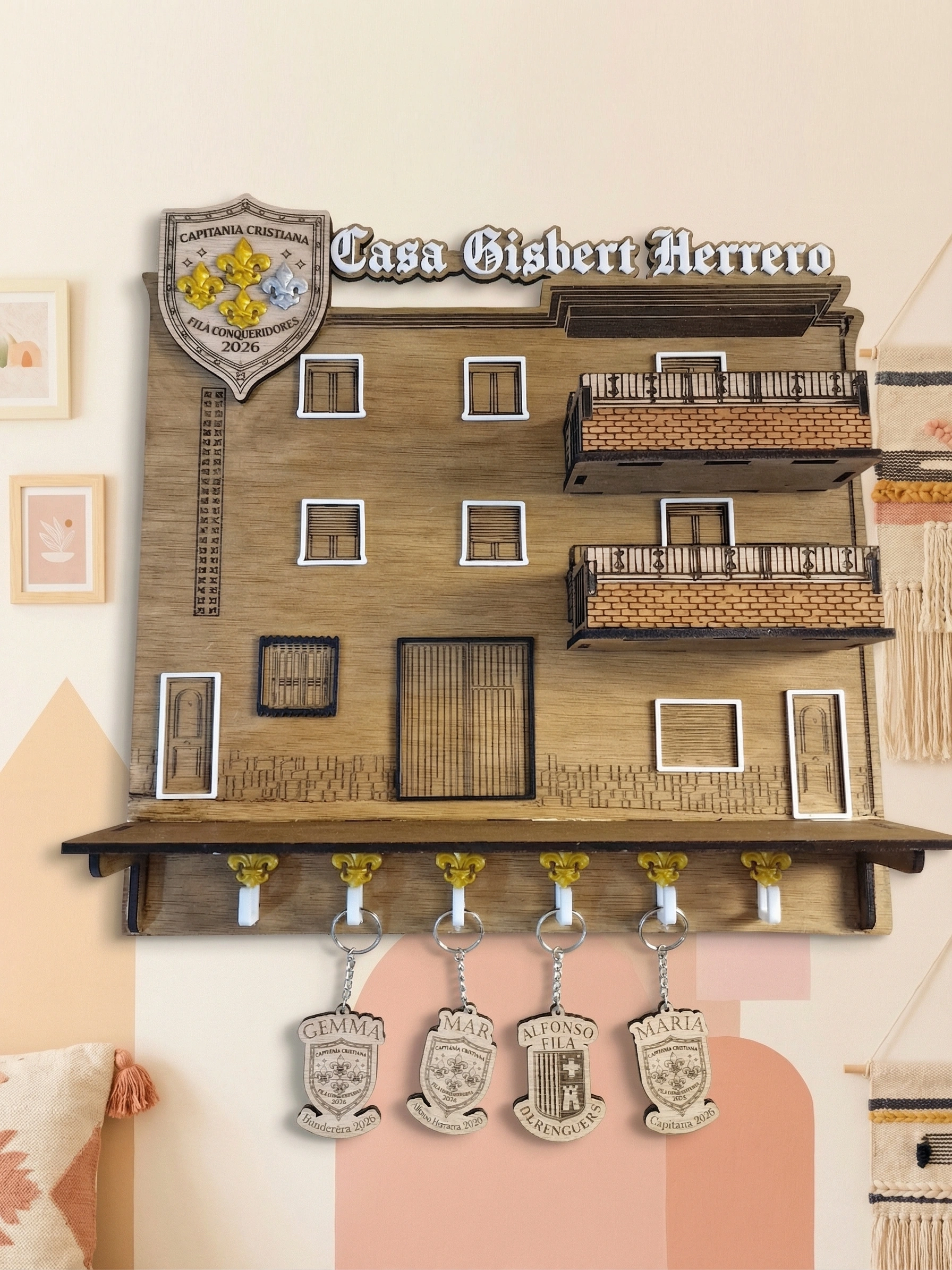 Imatge de Colgador de llaves Edición Capitanía Conqueridores 2026
