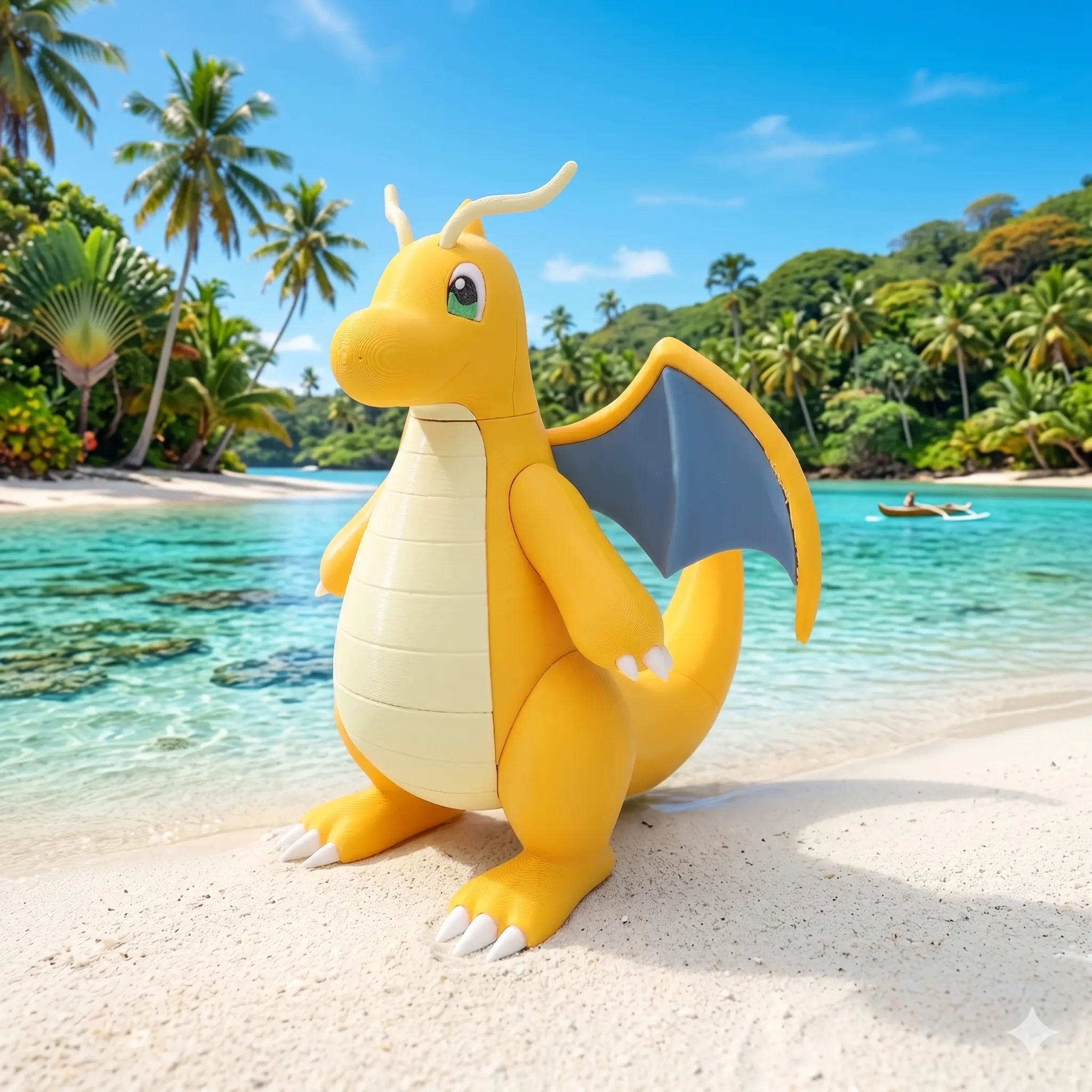Dragón mensajero hecho a mano por MariArT Natural