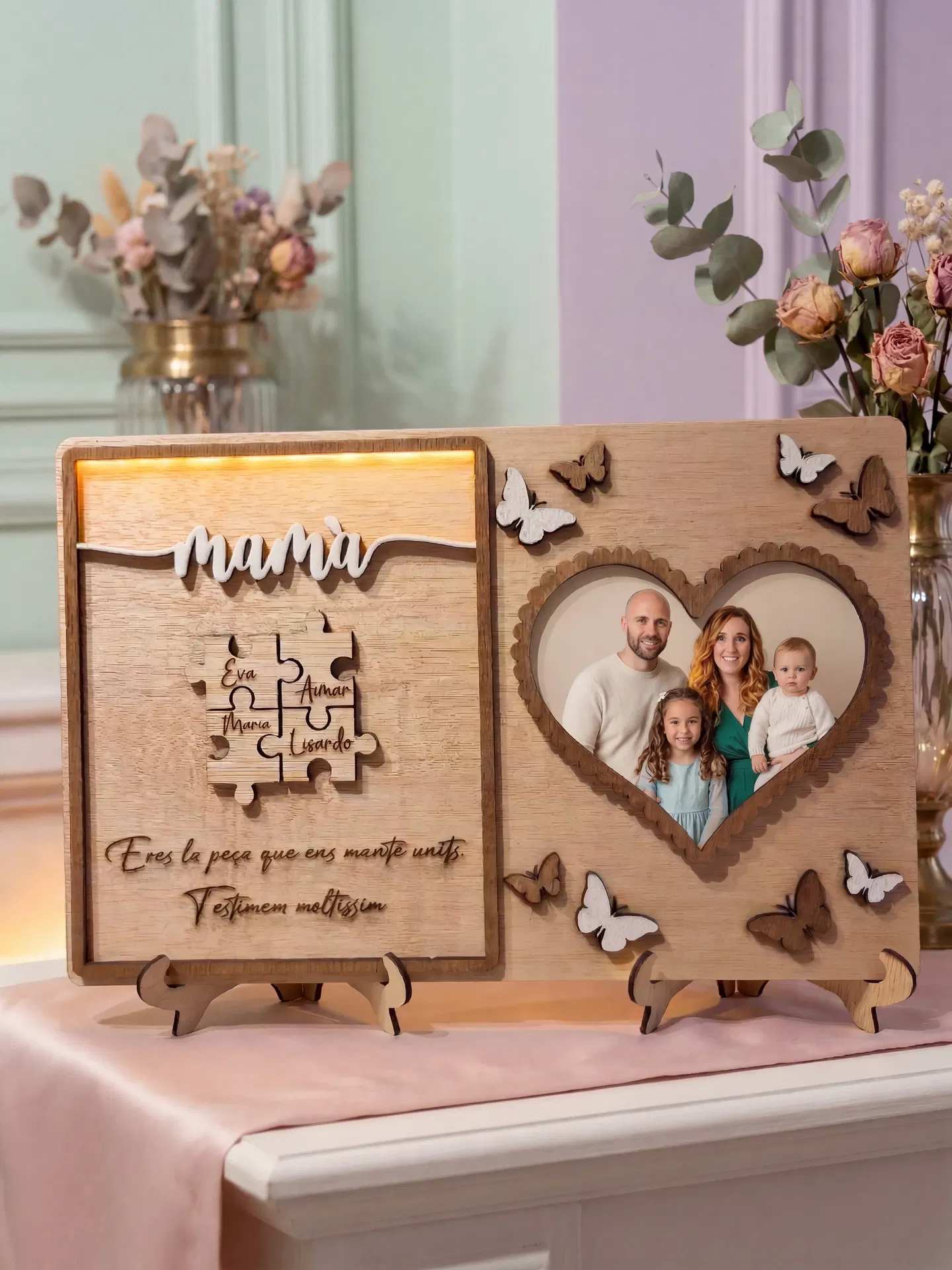 Cuadro Puzzle Familiar